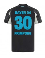 Moške Nogometnih dresov Bayer Leverkusen Jeremie Frimpong #30 Tretji 2024-25 Kratki rokavi